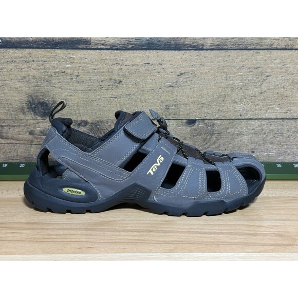 ??☔️TEVA Men\'s Forebay Turkish Coffee Sandals 1001116 Sz 10 Shoes EXCELLENT!!! main image 10